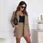 Linen Suit Female Temperament Commute