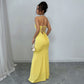 Fashionable Figure-hugging Strapless Backless Bandage Dress