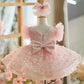 Light Luxury Short-sleeved Dress For Children