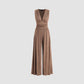 European And American New Sleeveless Knitted Jumpsuit