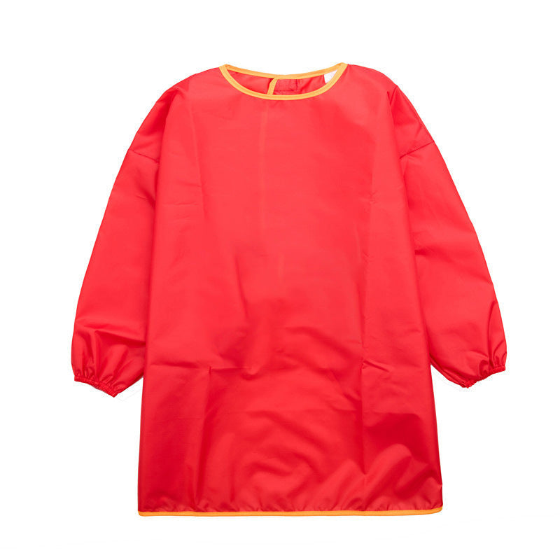 Solid Color Printing Children's Painting Pullover