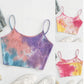Tie-dye sleeveless vest