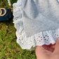 Girls' Cotton Summer Short Sleeve Shorts Suit
