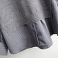 Women's Mid-length Loose Striped Fake Two-piece Shirt