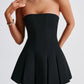 Women's Fashion Tube Top High Waist Dress