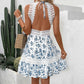Lace-trimmed Dress Solid Color Atmospheric Vibe
