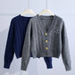 Women's Fashion Short Twist Sweater Jacket