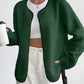 Fashion Casual Solid Color Women's Cardigan Short Jacket