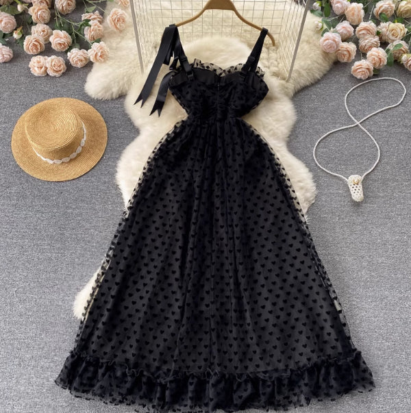 French Style Women's Fairy Mesh Tulle Skirt Slim Fit