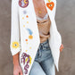 Printed Fashionable Fitted Long Sleeve Small Suit Jacket