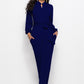 Women's Fashionable Solid Color Wide Leg Jumpsuit