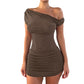 European And American-style Sexy Lace Waist-cinching Bodycon Skirt