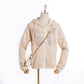 Women's Sweater With Fleece Pockets And Butterfly Zipper Cardigan