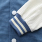 Boys' Fashionable Simple Letter Jacket Pants Suit