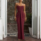 Women's European And American-style Sexy Pleated Tube Dress