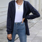 Mid-length hooded trench coat