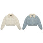 Sweet Girl Simple Loose And Versatile Cotton Coat Jacket