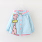 Girl's coat foreign style girl windbreaker