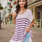 V-neck Sweater Loose Plus Size Top