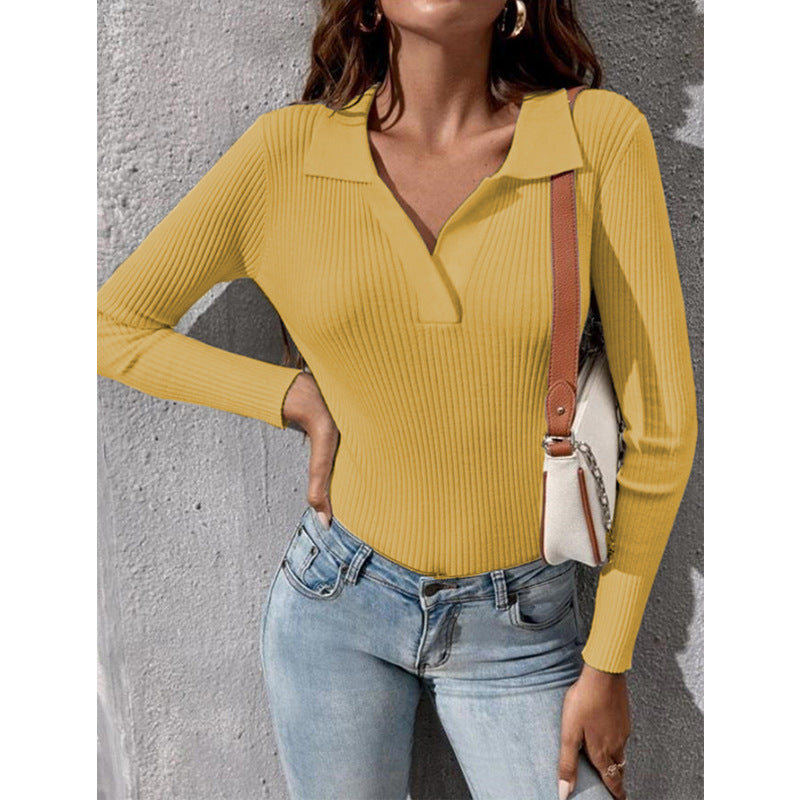 Women's Pullover Sweater Knitted Top