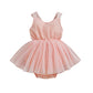 Infant Mesh Spaghetti-strap Dress