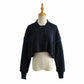 Single-breasted High-waist Long-sleeved Knitted Sweater Coat