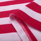 Women's Striped Paneled Loose Top
