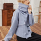 Women's Fashion Slim Short Thick Woolen Coat