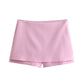 Sweet And Spicy Style Backless Slim Fit Shirt Hanging Collar Top Low Waist Skirt Pants