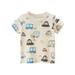 T-shirt à manches courtes pour enfants coréens