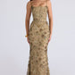 Women's Style Elegant And Chic Low Neck Sleeveless Sexy Backless Lace Up Dress