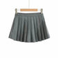 Women's High Waist A-line Pleated Skirt