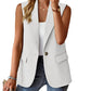 Suit Jacket Women's Loose Temperament Commuter Sleeveless Suit Vest