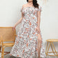 Nouvelle robe fleurie grande taille