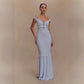 Lace-up Hollow-out Slim-fit Dress Women