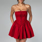Robe tube sexy dos nu ajustée