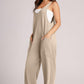 Casual Vest Pocket Knitted Jumpsuit