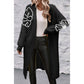 Women's Flower Embroidered Cardigan Sweater