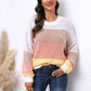 Women's Fashion Casual Sweater Loose Top