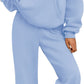 Autumn And Winter Casual Hooded Sweatshirt Oversized Wide-leg