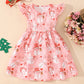 Girls' Summer Fashion Personalized Printing Dress