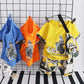 Baby Boy's Cotton Print Short Sleeve Suit