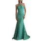 Elegant Lace Mermaid Evening Gown For Banquets