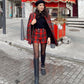 Plaid Suit Shorts Suit Jacket High Sense Of Spring