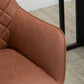 Mid Back Modern Home Office Chair Swivel Computer Desk Chair with Adjustable Height