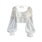 Retro Women's Western Style Slim-fit Crop-top