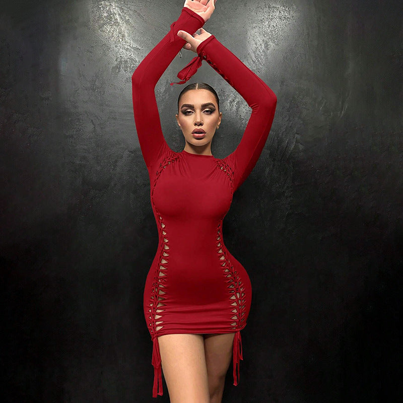 Jupe résille sexy européenne et américaine