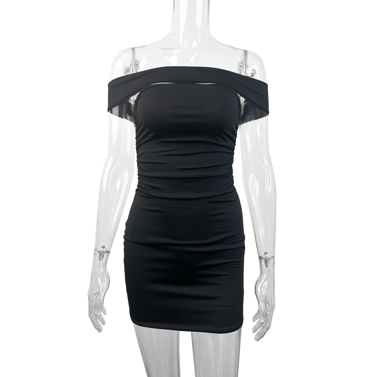 Off-the-shoulder Women's Slim-fit Skirt