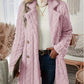 Women's Button Long Sleeve Coat