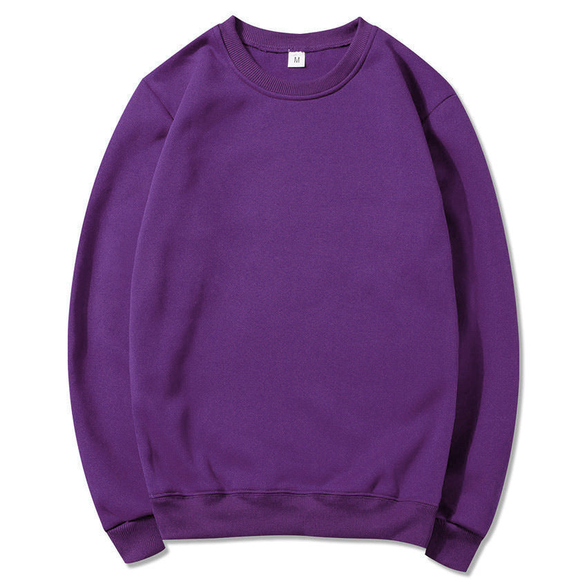 Sweat-shirt décontracté à col rond pour homme